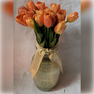 bouquet of orange flower